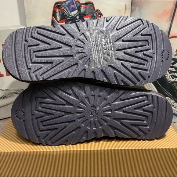 New UGG Australia Womens Camaya Boot Leather Tall Boot Charcoal Size 5, 6 - Picture 5 of 16